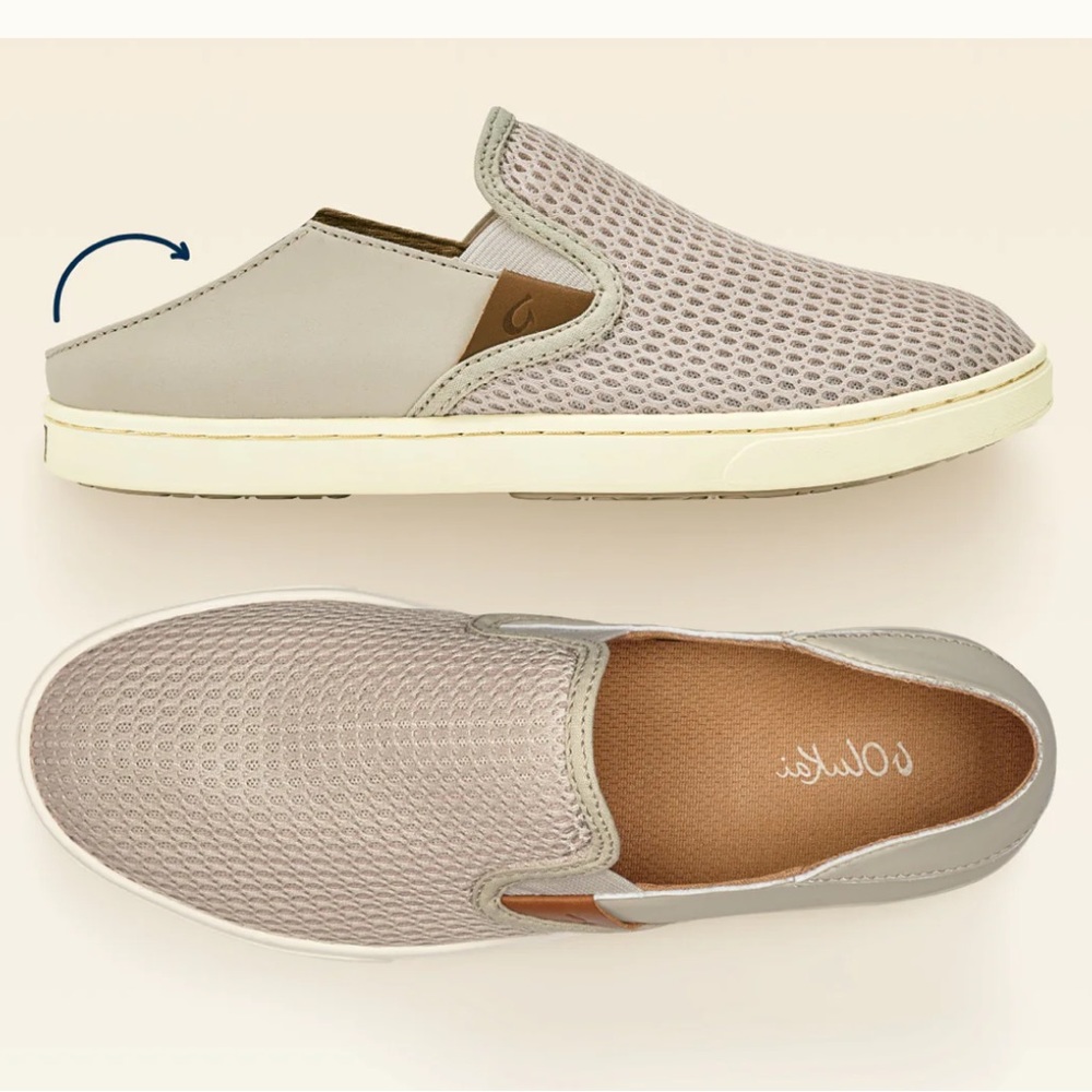 Olukai Pehuea Women’s Breathable Slip-On Shoes